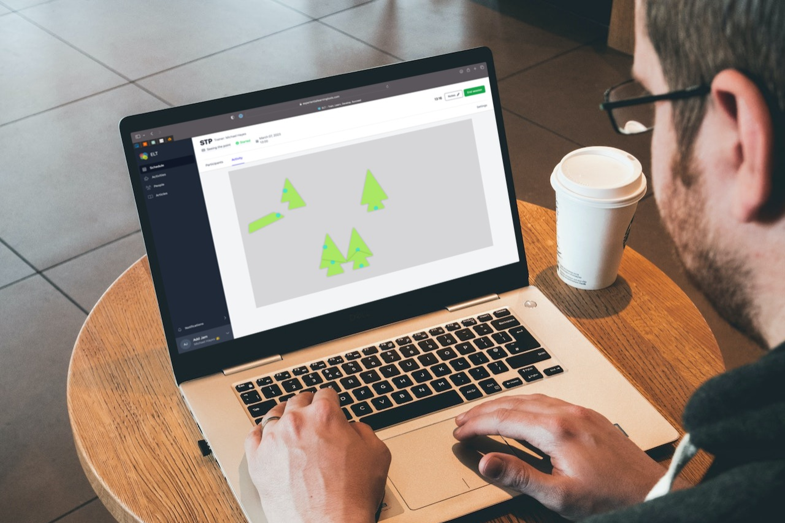 screenshot of Experiential Learning Tools